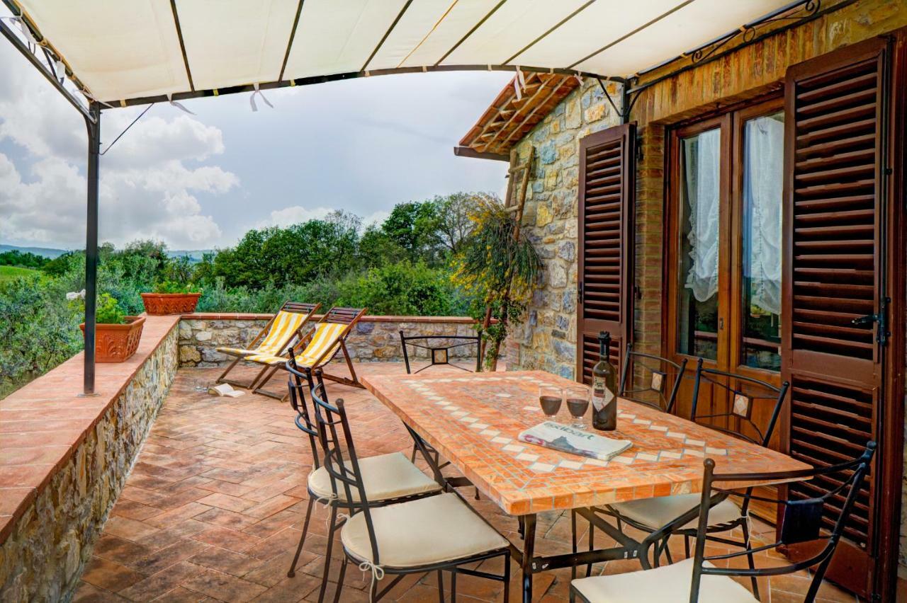 Willa Campo Al Sole Gaiole in Chianti Zewnętrze zdjęcie