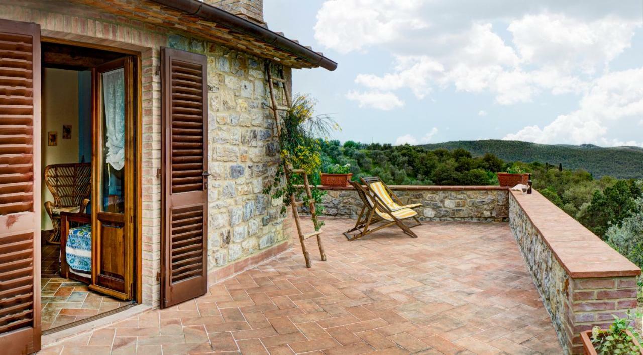 Willa Campo Al Sole Gaiole in Chianti Zewnętrze zdjęcie